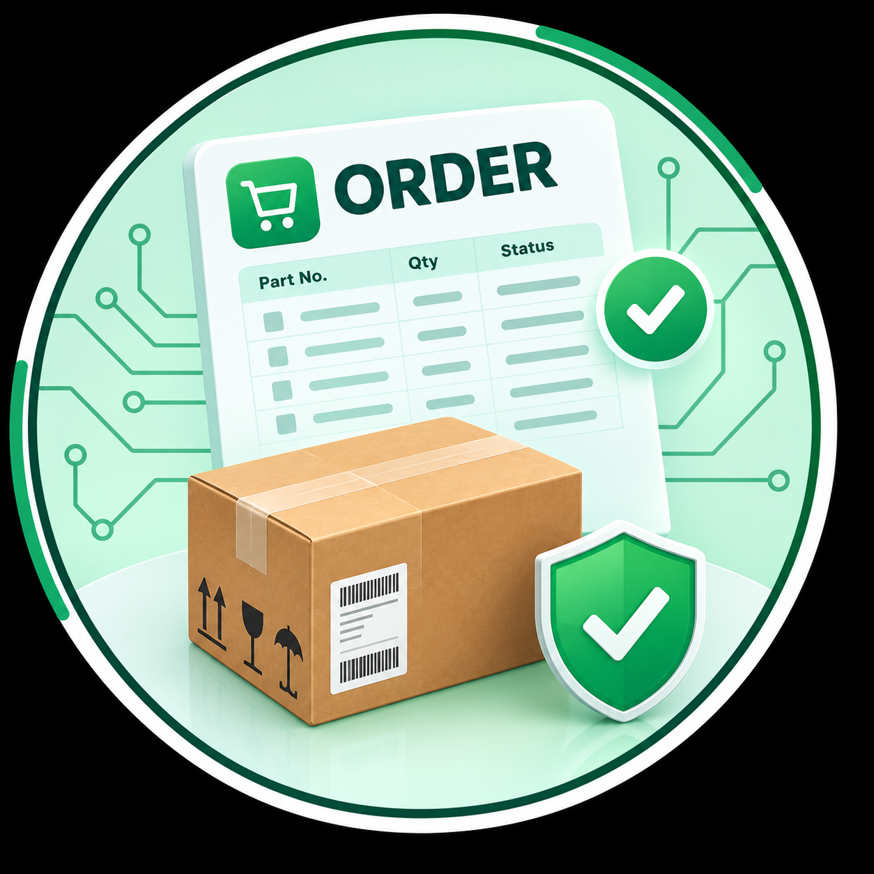 Order step icon